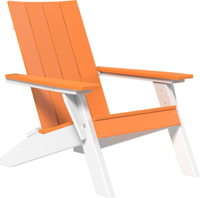 Urban Adirondack Chair Tangerine White