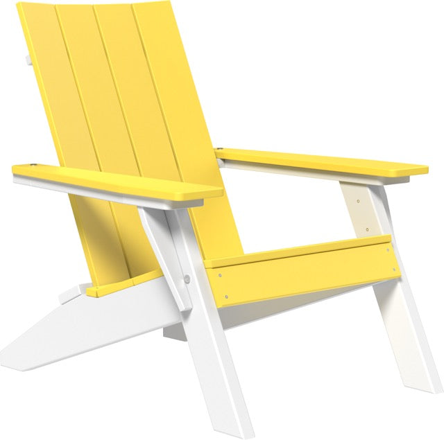 Urban Adirondack Chair Yellow White