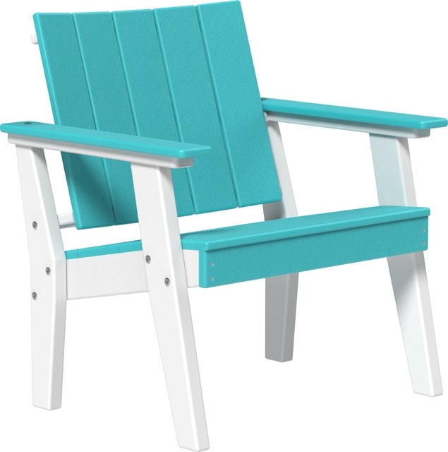 Urban Chat Chair Aruba Blue White
