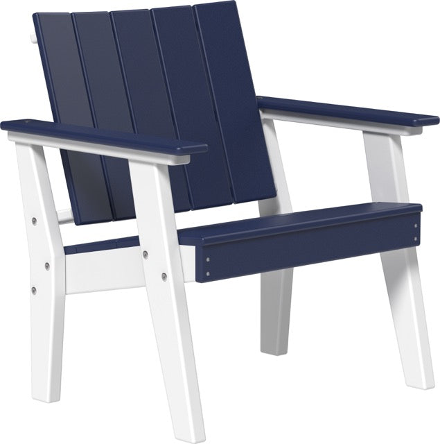 Urban Chat Chair Patriot Blue White