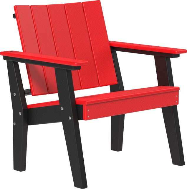 Urban Chat Chair Red Black