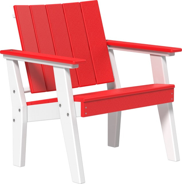 Urban Chat Chair Red White