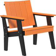 Urban Chat Chair Tangerine Black