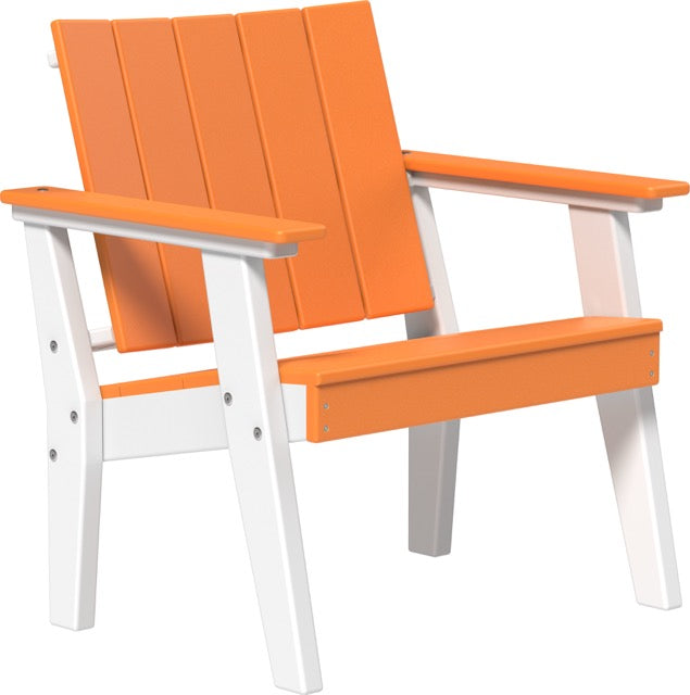 Urban Chat Chair Tangerine White