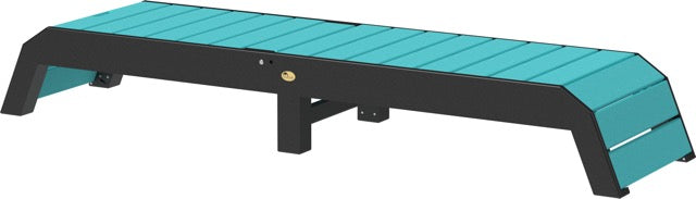 Urban Chaise Lounge Aruba Blue Black 1