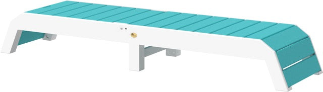 Urban Chaise Lounge Aruba Blue White 1