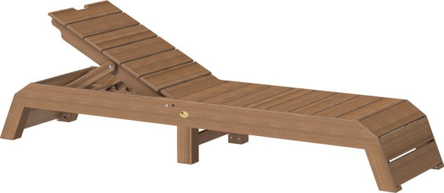 Urban Chaise Lounge Antique Mahogany