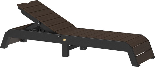 Urban Chaise Lounge Brazilian Walnut Black