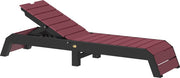 Urban Chaise Lounge Cherrywood Black