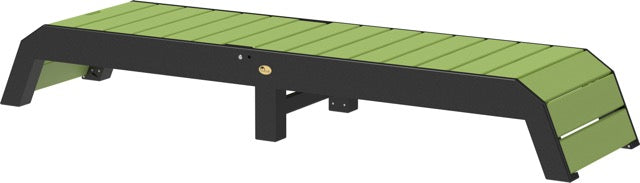 Urban Chaise Lounge Lime Green Black 1
