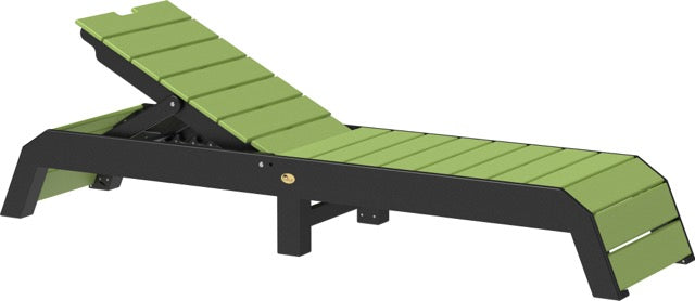 Urban Chaise Lounge Lime Green Black