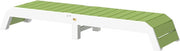 Urban Chaise Lounge Lime Green White 1