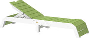 Urban Chaise Lounge Lime Green White