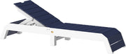 Urban Chaise Lounge Patriot Blue White