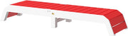 Urban Chaise Lounge Red White 1
