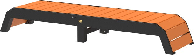 Urban Chaise Lounge Tangerine Black 1