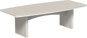 Urban Dining Table 4 x 8 Oval Birch White DH