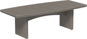 Urban Dining Table 4 x 8 Oval Coastal Gray