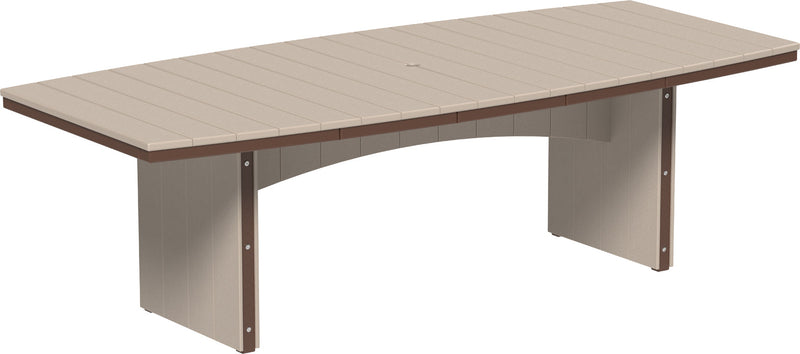 Urban Dining Table 4 x 8 Oval WWCBR