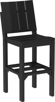 Urban Side Chair Bar Height Black