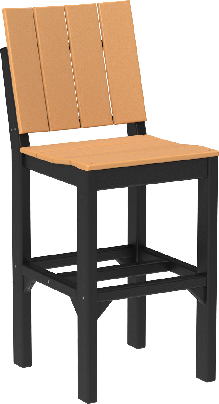 Urban Side Chair Bar Height Cedar Black