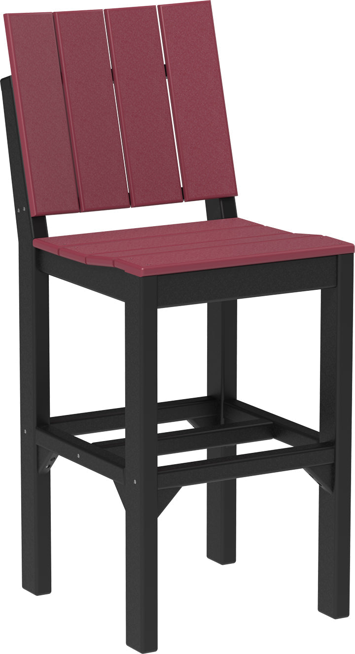 Urban Side Chair Bar Height Cherrywood Black