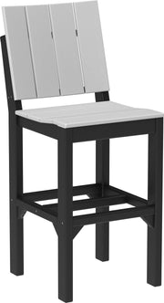 Urban Side Chair Bar Height Dove Gray Black