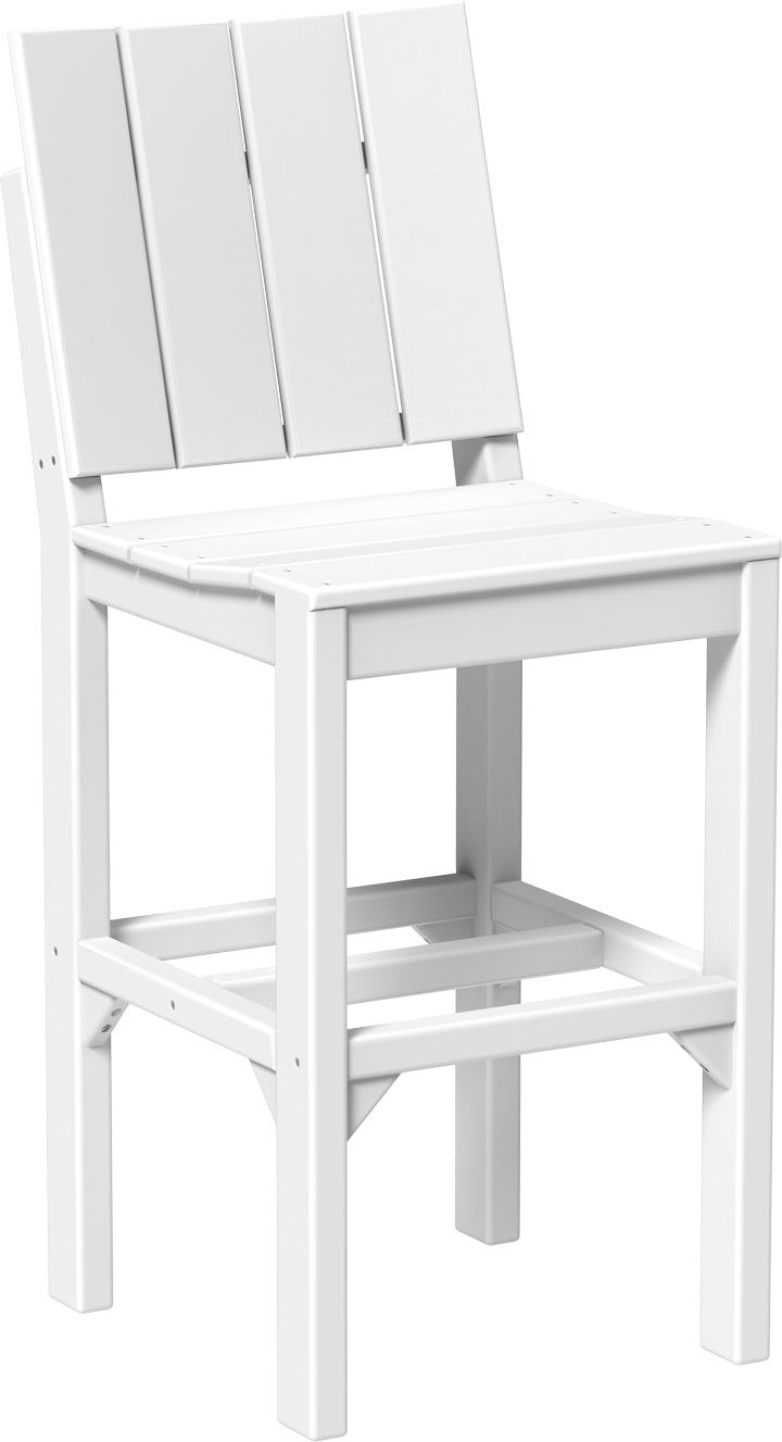 Urban Side Chair Bar Height White