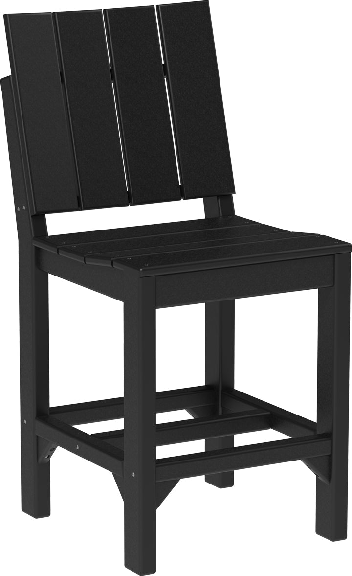 Urban Side Chair Counter Height Black