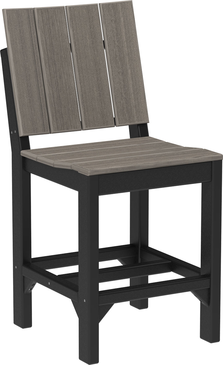 Urban Side Chair Counter Height Coastal Gray Black