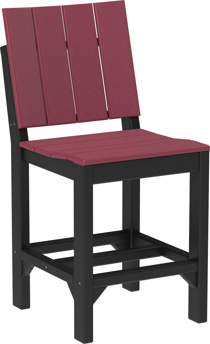 Urban Side Chair Counter Height Cherrywood Black