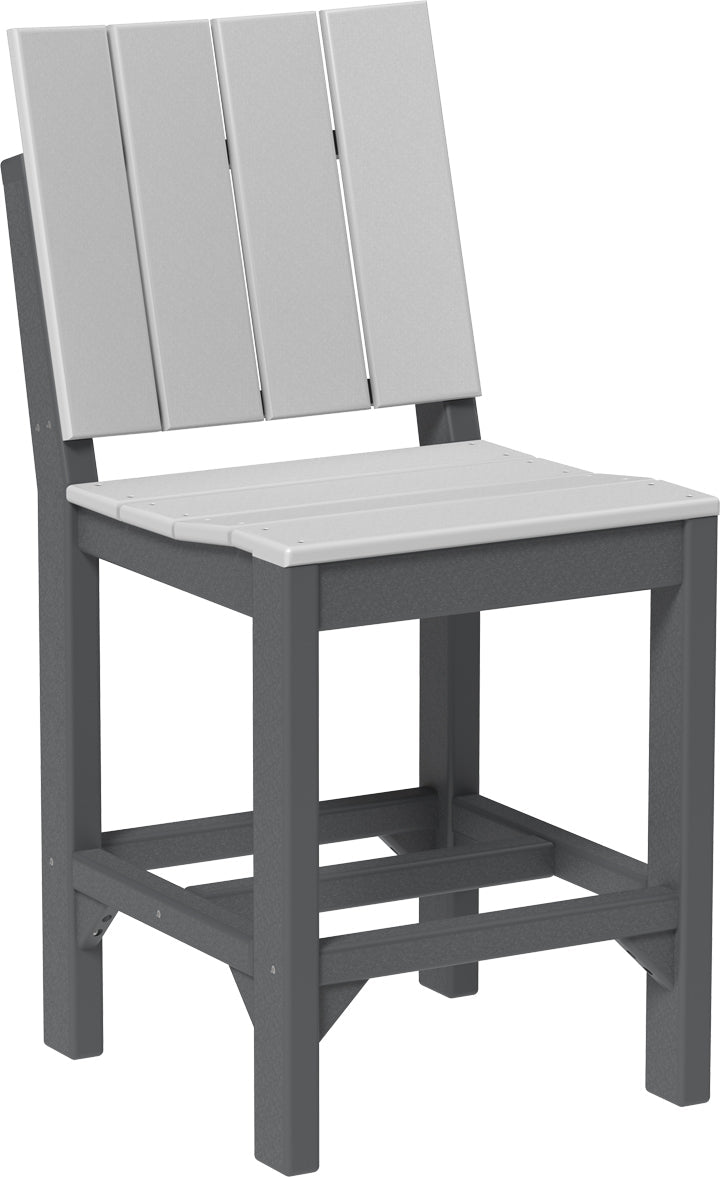 Urban Side Chair Counter Height Dove Gray Slate