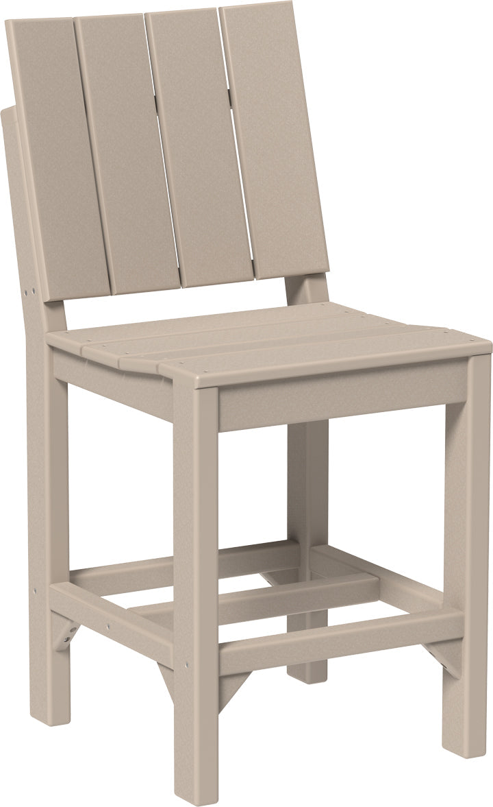 Urban Side Chair Counter Height Weatherwood