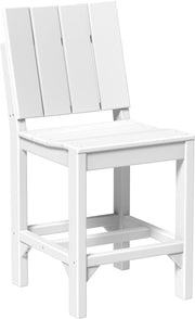 Urban Side Chair Counter Height White