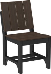 Urban Side Chair Dining Height Brazilian Walnut Black