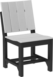 Urban Side Chair Dining Height Dove Gray Black