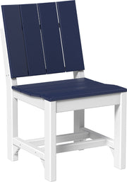 Urban Side Chair Dining Height Patriot Blue White