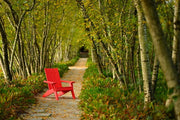 Urban Adirondack Chair Red 1