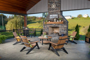 Urban Adirondack Chairs Antique Mahogany Black
