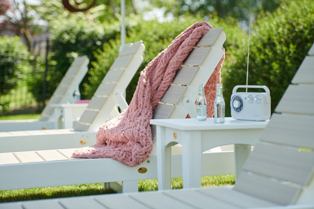 Urban Chaise Lounges Birch White