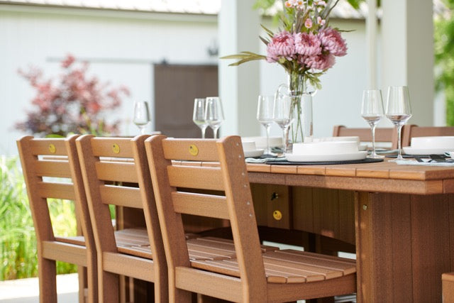 Urban Dining Table 3 x 8 Rectangular Set