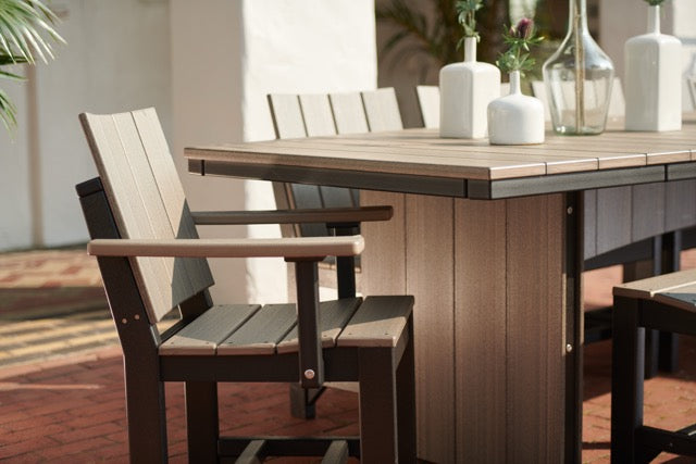 Urban Dining Table 4 x 10 Oval Set