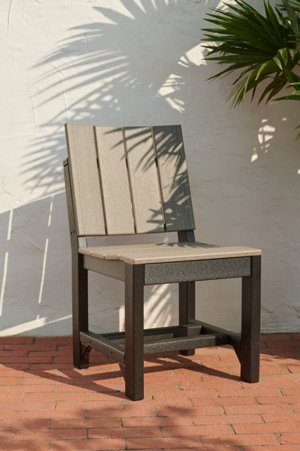 Urban Side Chair Dining Height Coastal Gray Black