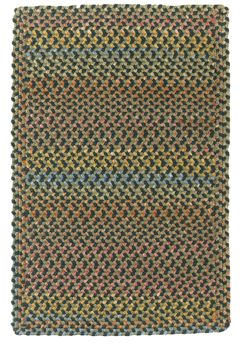 Woodstock Forest braided indoor rug by Rhody Rug