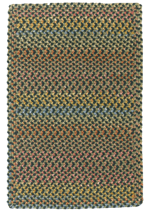 Woodstock Forest braided indoor rug by Rhody Rug