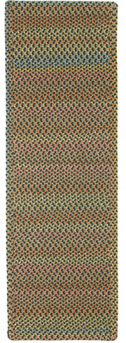 Woodstock Forest braided indoor rug by Rhody Rug
