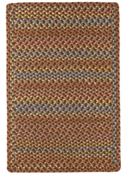 Woodstock Hickory braided indoor rug by Rhody Rug