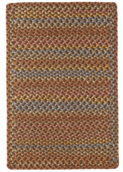 Woodstock Hickory braided indoor rug by Rhody Rug