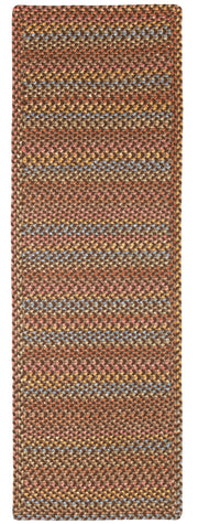 Woodstock Hickory braided indoor rug by Rhody Rug