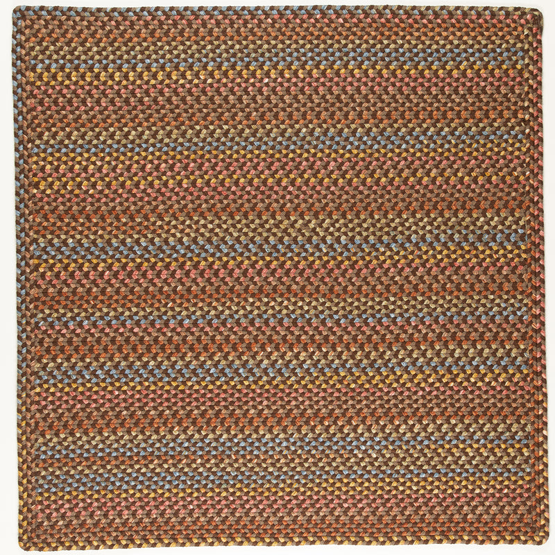 Woodstock Hickory braided indoor rug by Rhody Rug